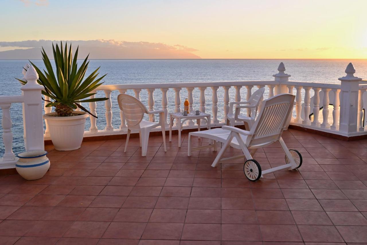 1St Line Sea View & Rooftop - Arena Puerto de Santiago  Dış mekan fotoğraf