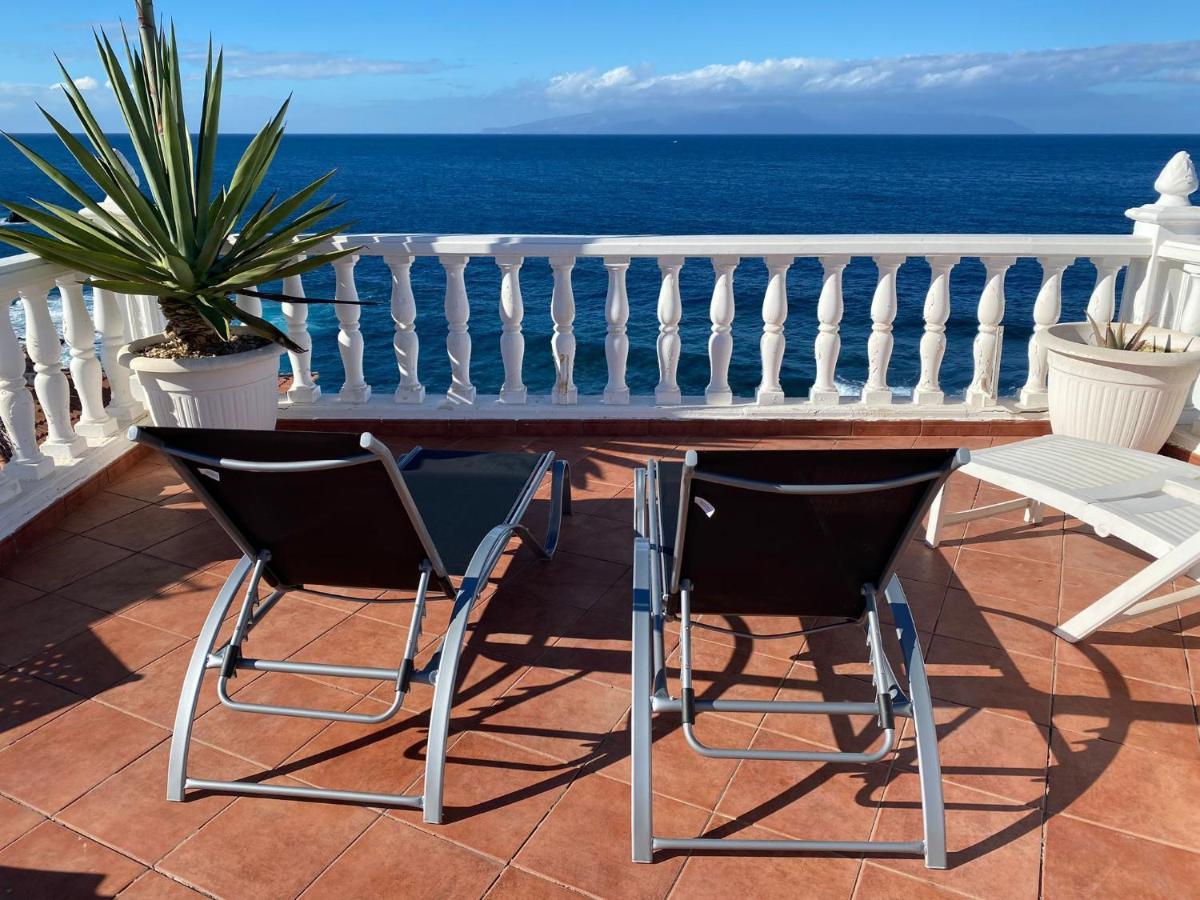 1St Line Sea View & Rooftop - Arena Puerto de Santiago  Dış mekan fotoğraf