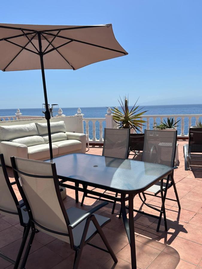 1St Line Sea View & Rooftop - Arena Puerto de Santiago  Dış mekan fotoğraf