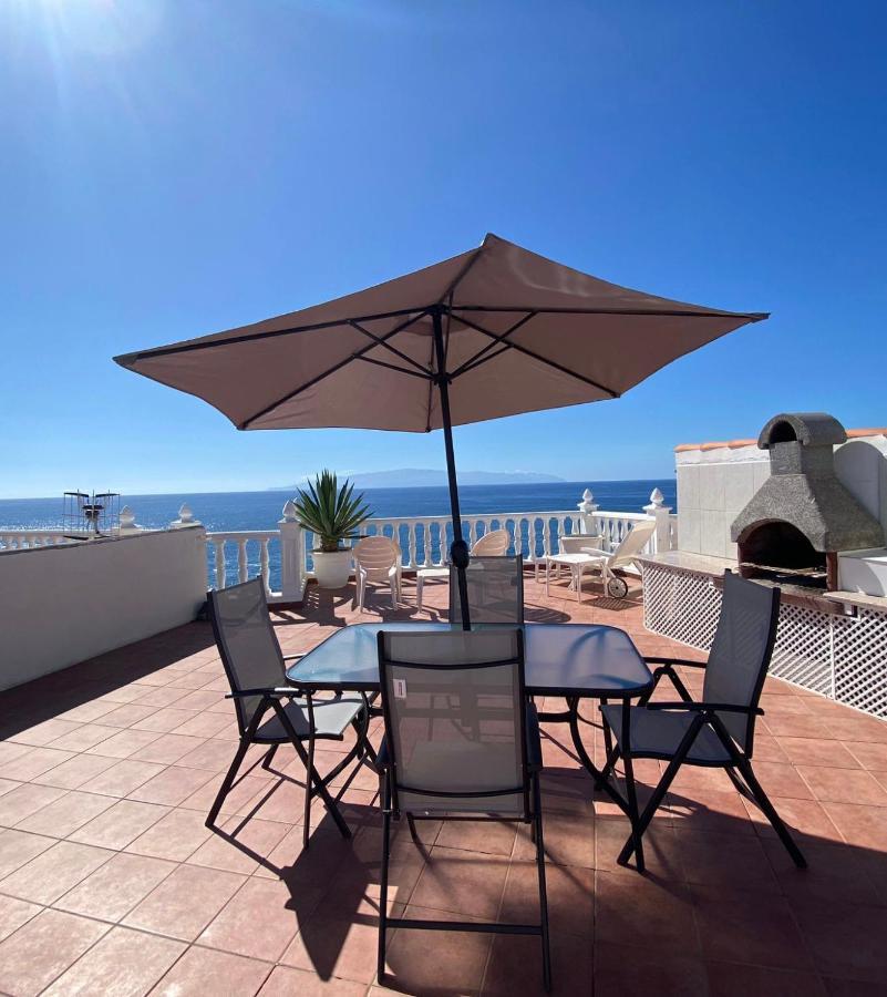 1St Line Sea View & Rooftop - Arena Puerto de Santiago  Dış mekan fotoğraf