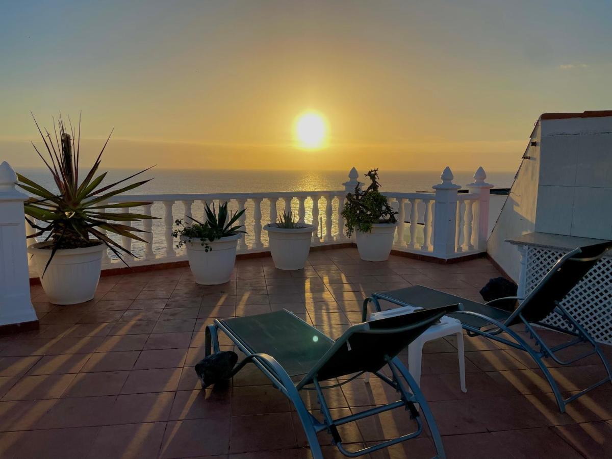 1St Line Sea View & Rooftop - Arena Puerto de Santiago  Dış mekan fotoğraf
